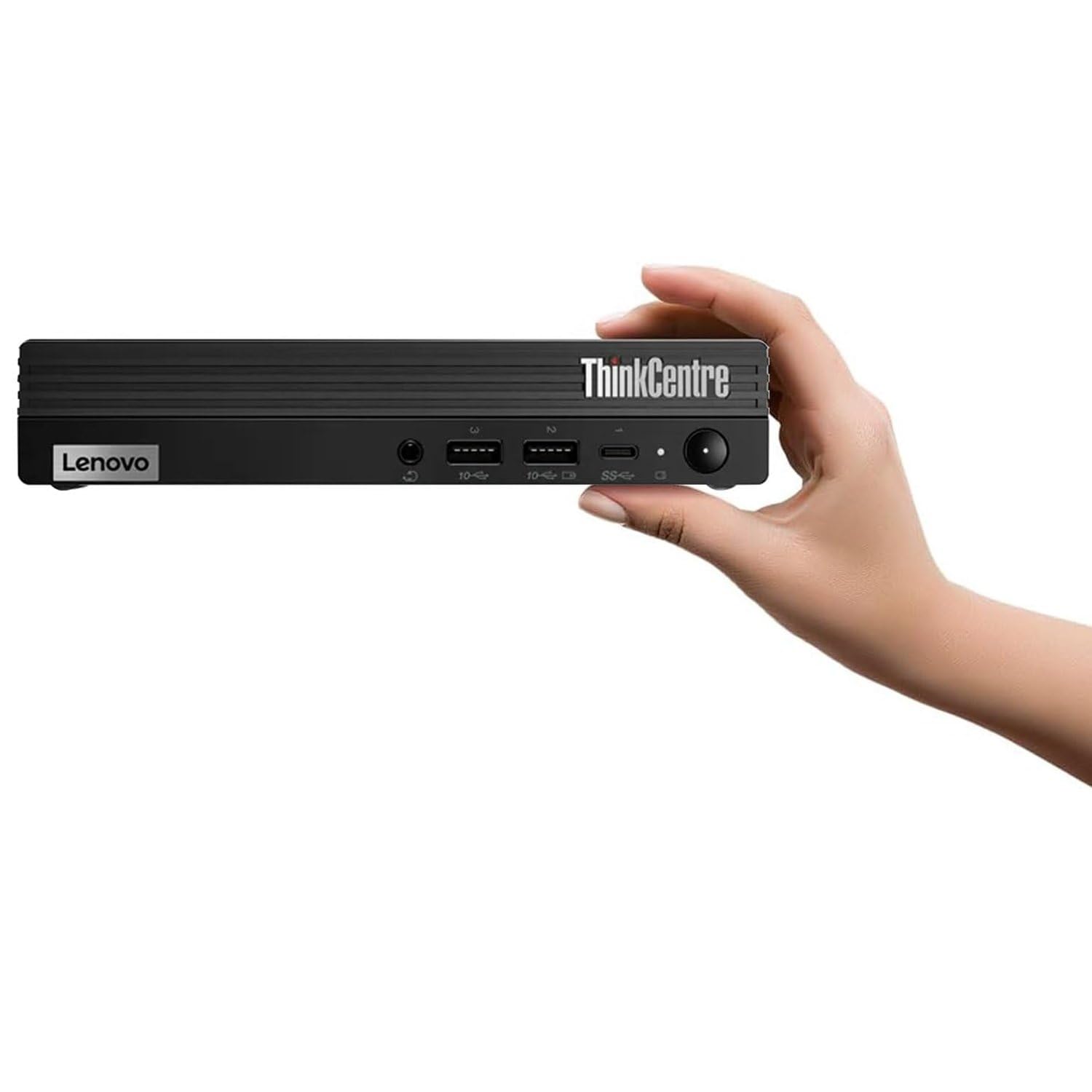Lenovo ThinkCentre M70q Gen 4 MFF 1L Tiny PC Business Mini Desktop Computer, 32GB DDR5 RAM, 1TB PCIe SSD, 13th Gen Intel 16-Core i7-13700T, WiFi 6, RJ45, HDMI, DisplayPort, Windows 11 Pro