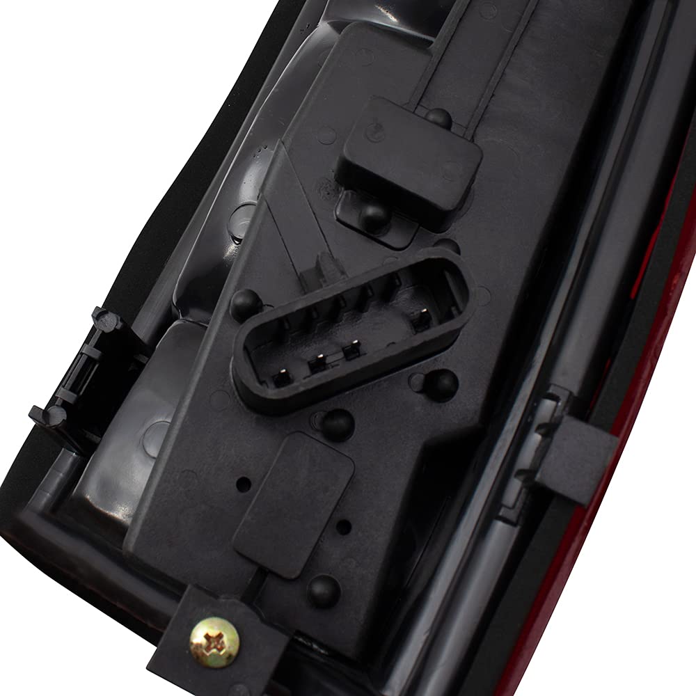 EPIC LIGHTING AMOE B Fitment Halogen Tail Lights Housing Unit fits CHEVROLET GMC 88-00 C/K TRUCK 92-99 SUBURBAN 95-00 TAHOE 92-00 YUKON 92-94 BLAZER [ GM2801104 GM2800104 5977868 5977867 ] Pair