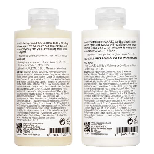 Olaplex No. 5 Bond Maintenance Conditioner, Repairs, Strengthens, & Nourishes All Hair Types, Leaving Hair Feeling Soft & Adds Shine, 8.5 fl oz"