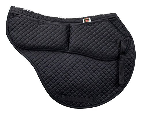 ECP Equine Comfort Products All Purpose Contoured Correction Saddle Pad with Adjustable Memory Foam