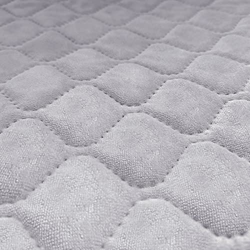 Quilted Waterproof Pack N Play Mattress Fitted Cover for Tollder, Portable Mini Crib Sheet, Comfortable and Breathable Playard Sheet 2 Pack by BlueSnail