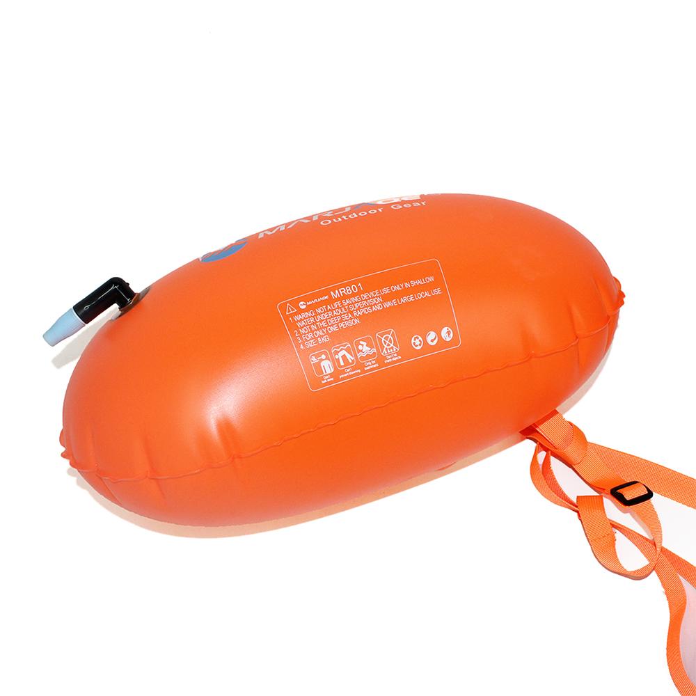 Swimming buoy, swimming inflatable buoy with adjustable belt SP