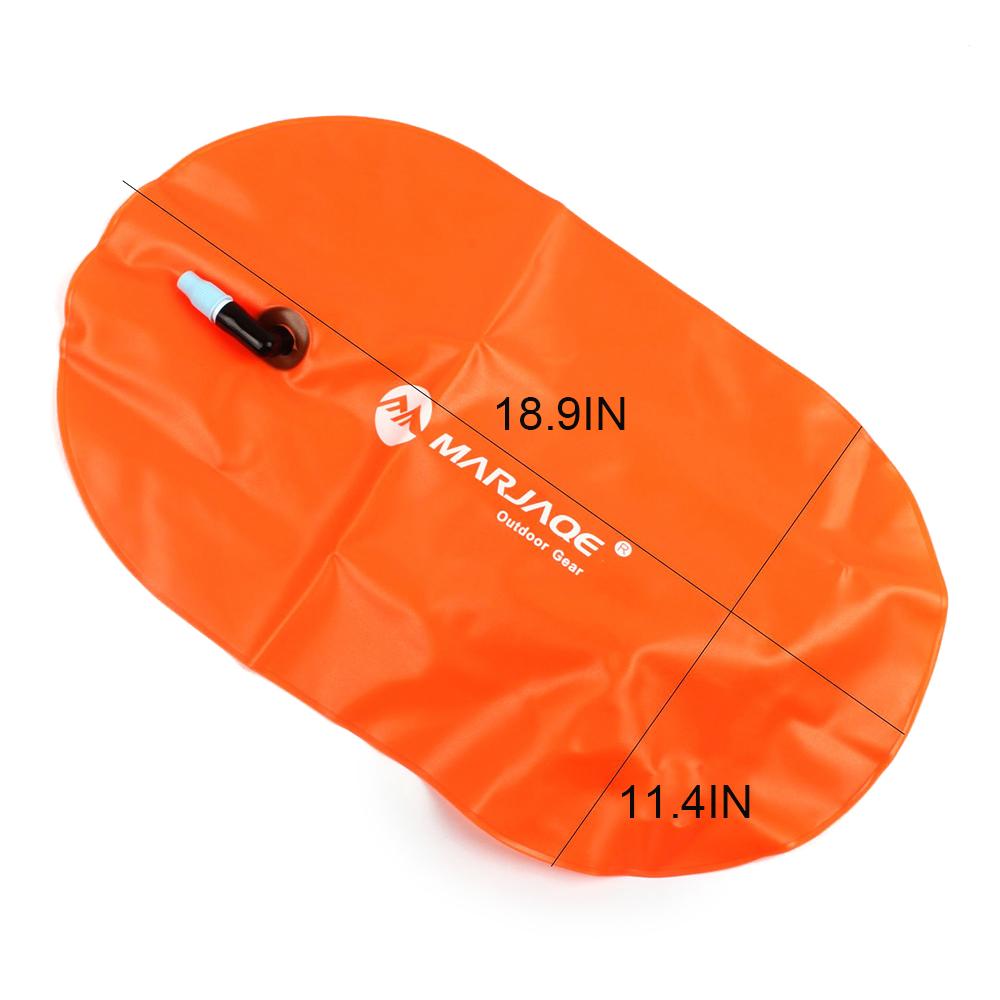 Swimming buoy, swimming inflatable buoy with adjustable belt SP