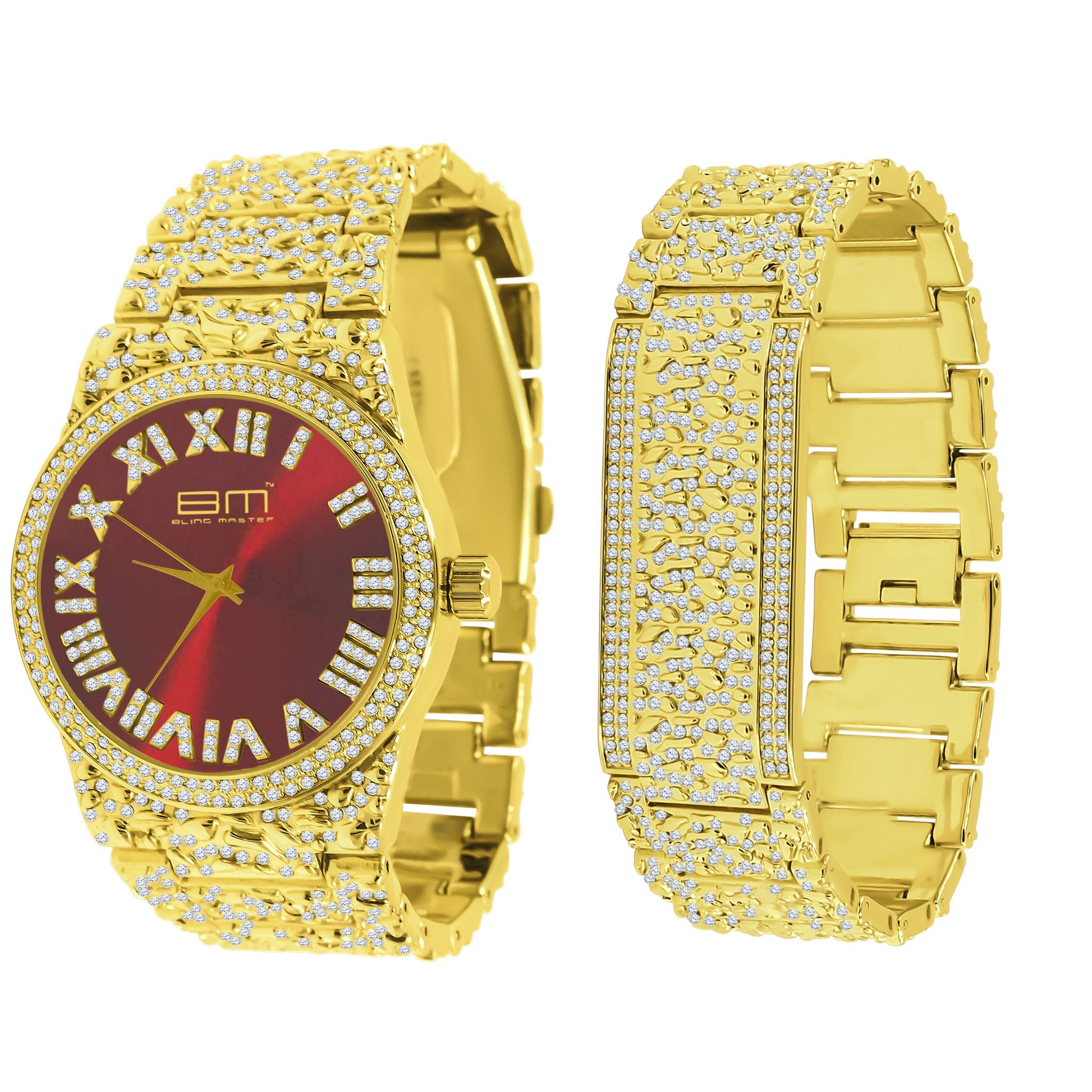 FLAMBOYANT ULTRA BLING WATCH SET | 530296