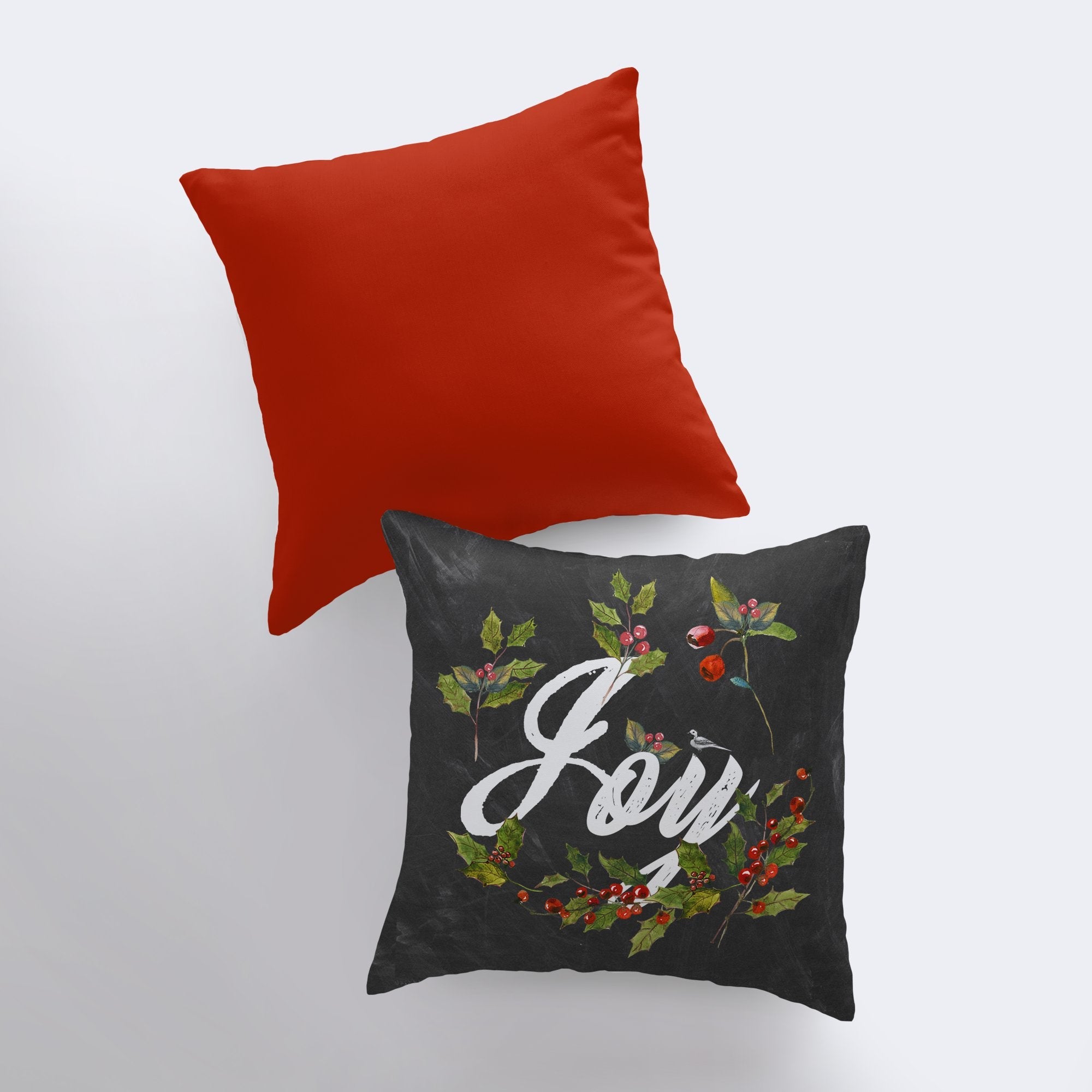 Joy Pillow Case | Throw Pillow | Joy Pillow | Home Decor | Christmas