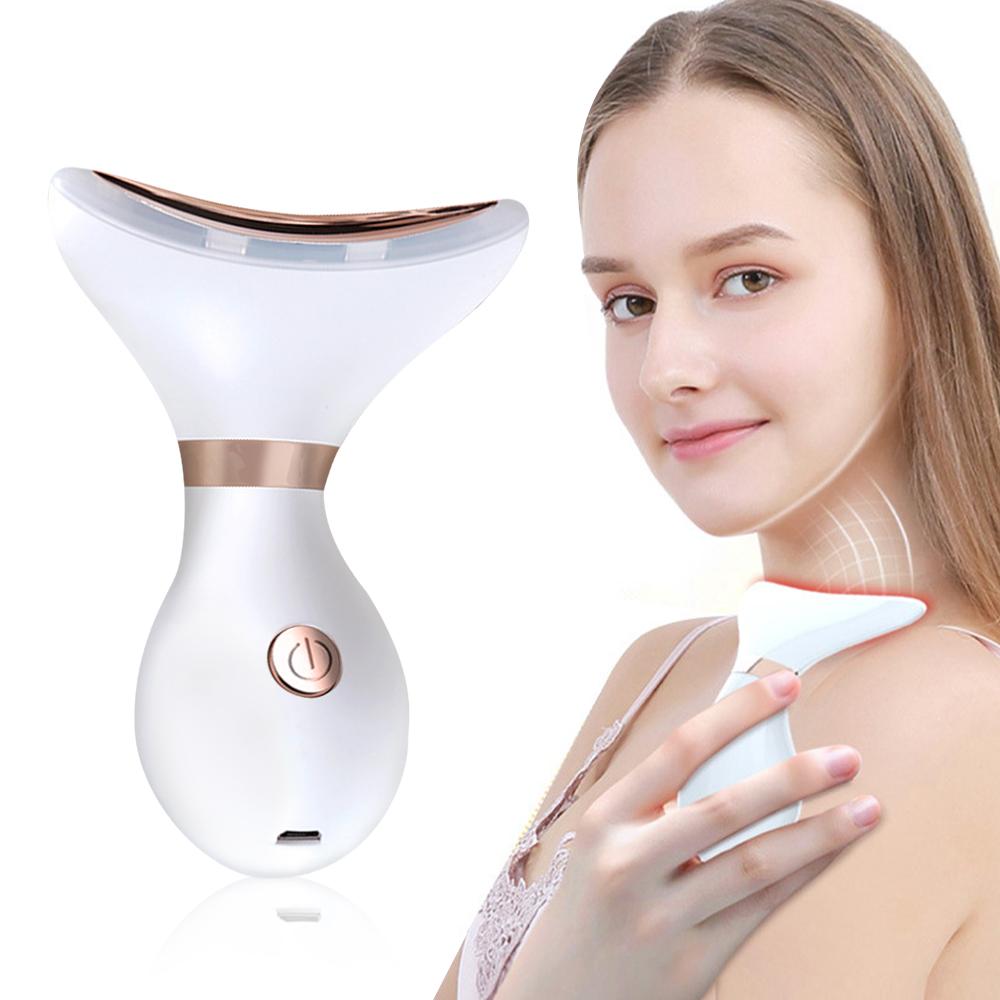 Neck Massager Anti‑Wrinkle Rechargeable Lifting Face Skin Device