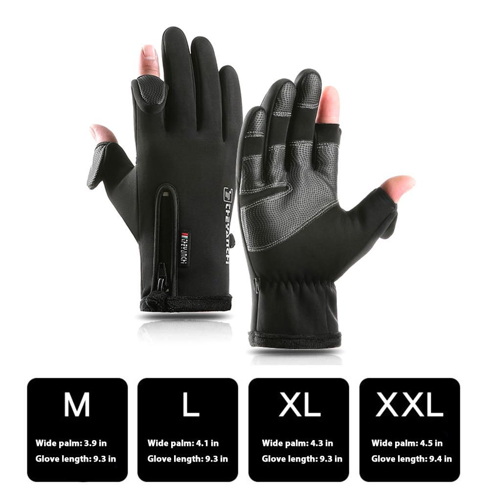 Men's Winter Gloves Touch Screen Fingers Anti-Slip Windproof gloves