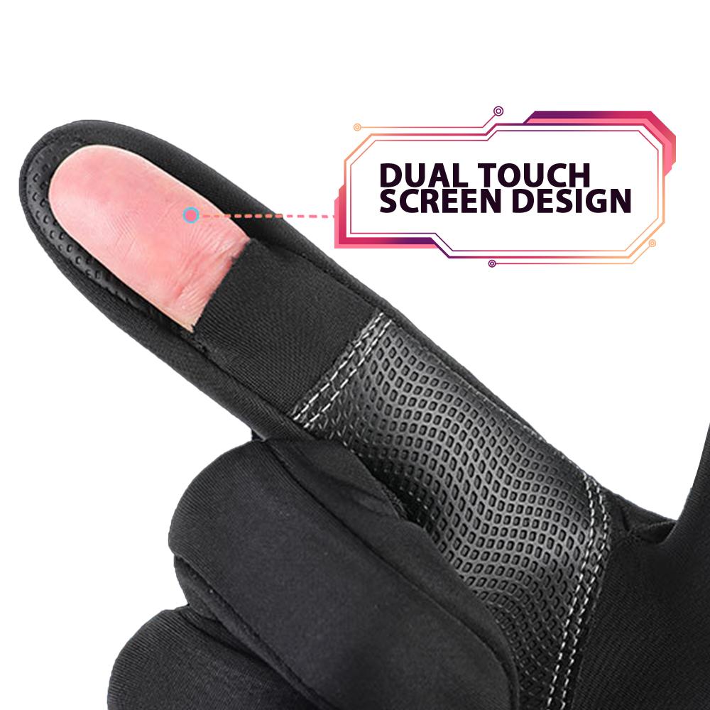 Men's Winter Gloves Touch Screen Fingers Anti-Slip Windproof gloves