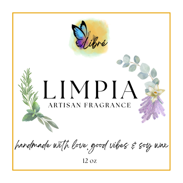 Limpia Artisan Fragrance Candle