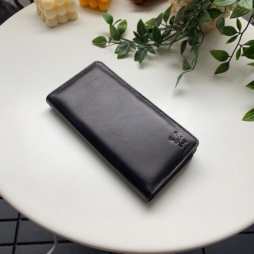 Boston - Genuine Leather Wallet with Phone Socket and Kangaroo