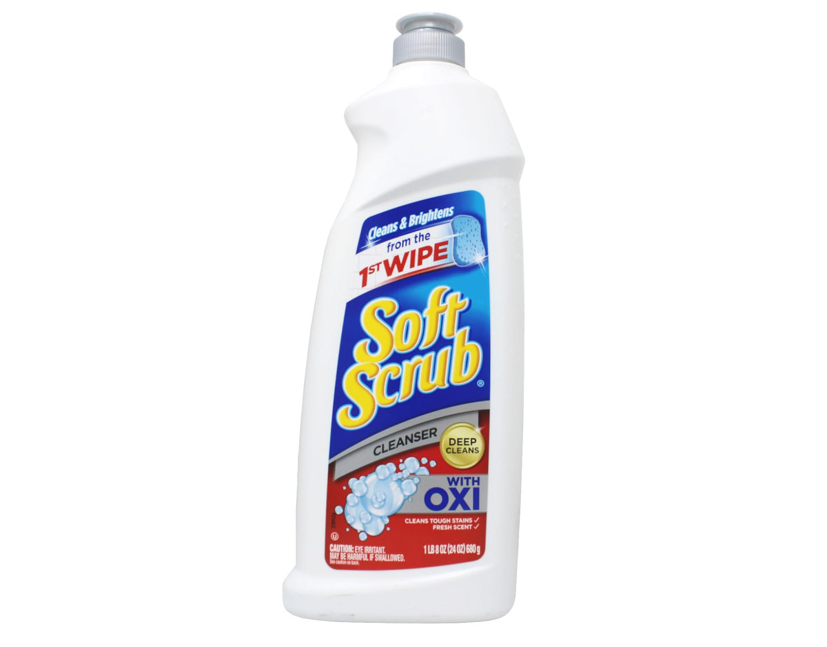 Soft Scrub Oxi Cleanser, 24 Ounce (4 Pack)