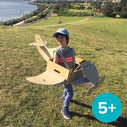 Makedo SCRU+ 120 | Top Up Your Toolbox! 120 Piece Set | Connect 4 to 6 Layers of Cardboard | STEM and STEAM Educational Toys for Kids | at Home Play and Classroom Learning
