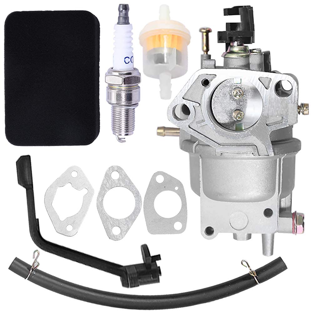 Aynaxcol Carburetor Replacement for Generac GP5000 GP5500 GP6500 GP6500E GP7500E 389cc 8125W Jingke Huayi Kinzo Ruixing 13HP 14HP 15HP 16HP 188F 190F Generator Replace 0J58620157