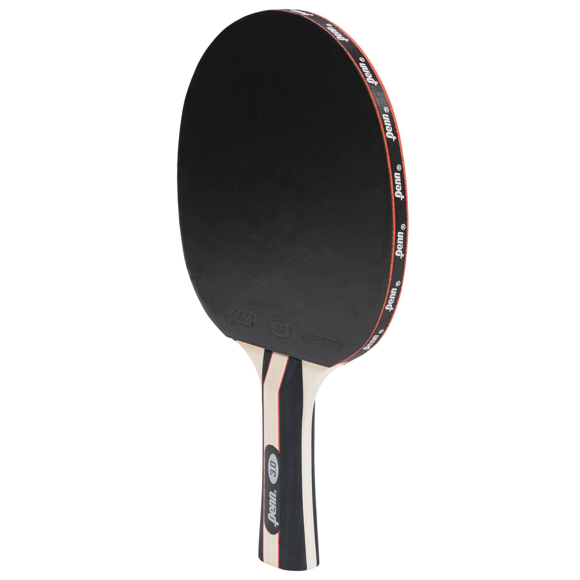 Penn 3.0 Competition Ping Pong Paddle - Table Tennis Paddle with 5-ply Blade