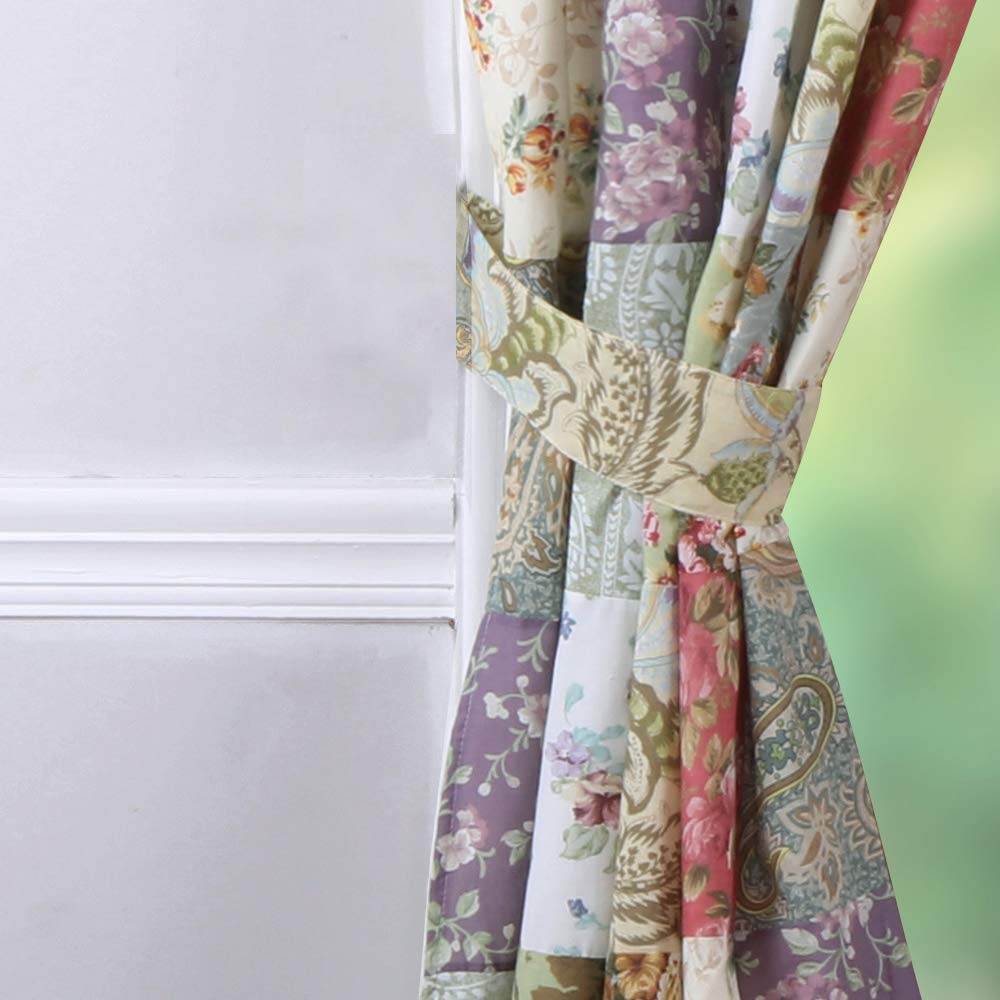Greenland Home Blooming Prairie Patchwork Panel Pair 42 x 84