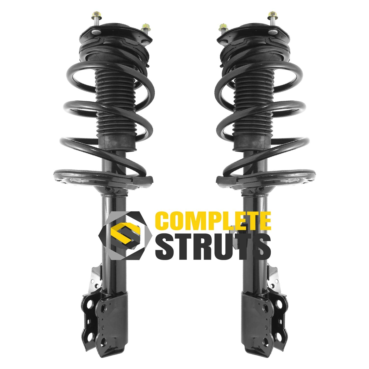 COMPLETESTRUTS Front Quick Complete Strut Assemblies with Coil Springs Replacement for 2010-2015 Lexus RX350 - Set of 2