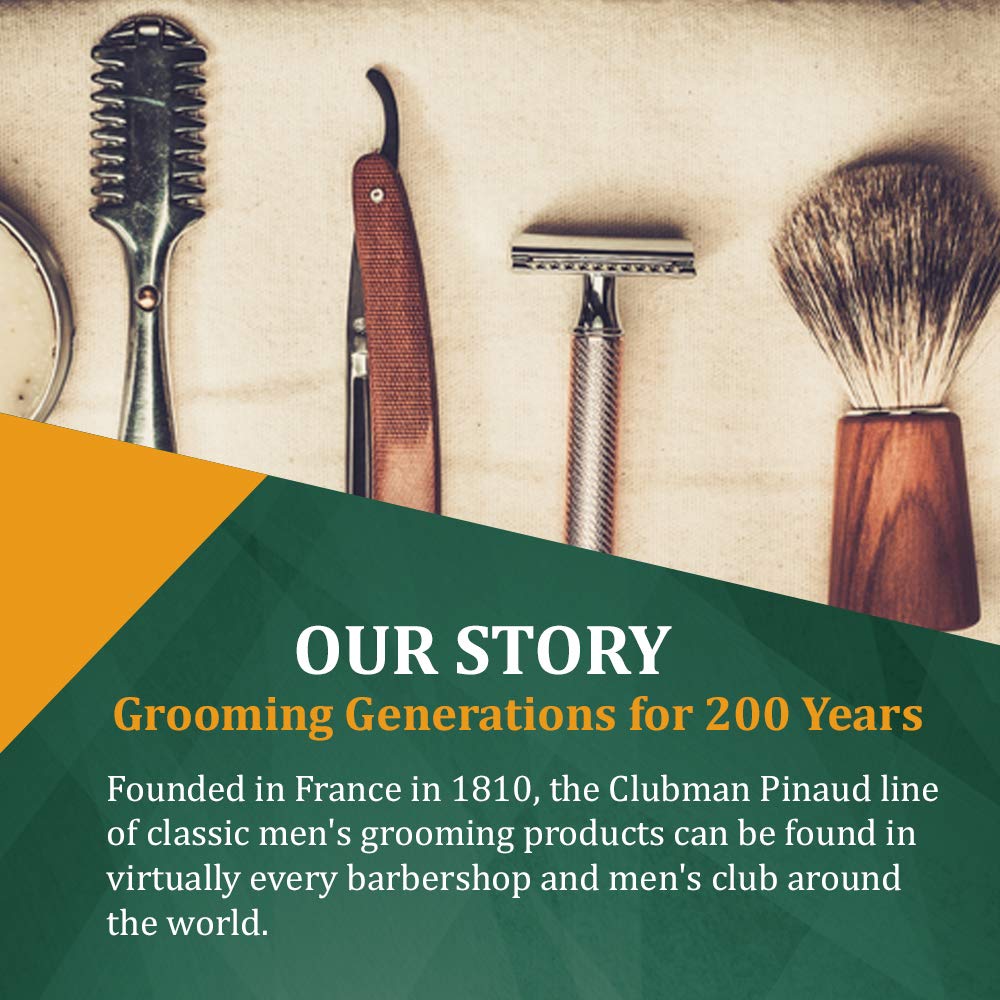 Clubman Pinaud Beard Oil for Men – Nourishing & Hydrating Beard Oil, Balanced Moisture for Facial Hair and Skin, 1 fl oz, 2 Pack