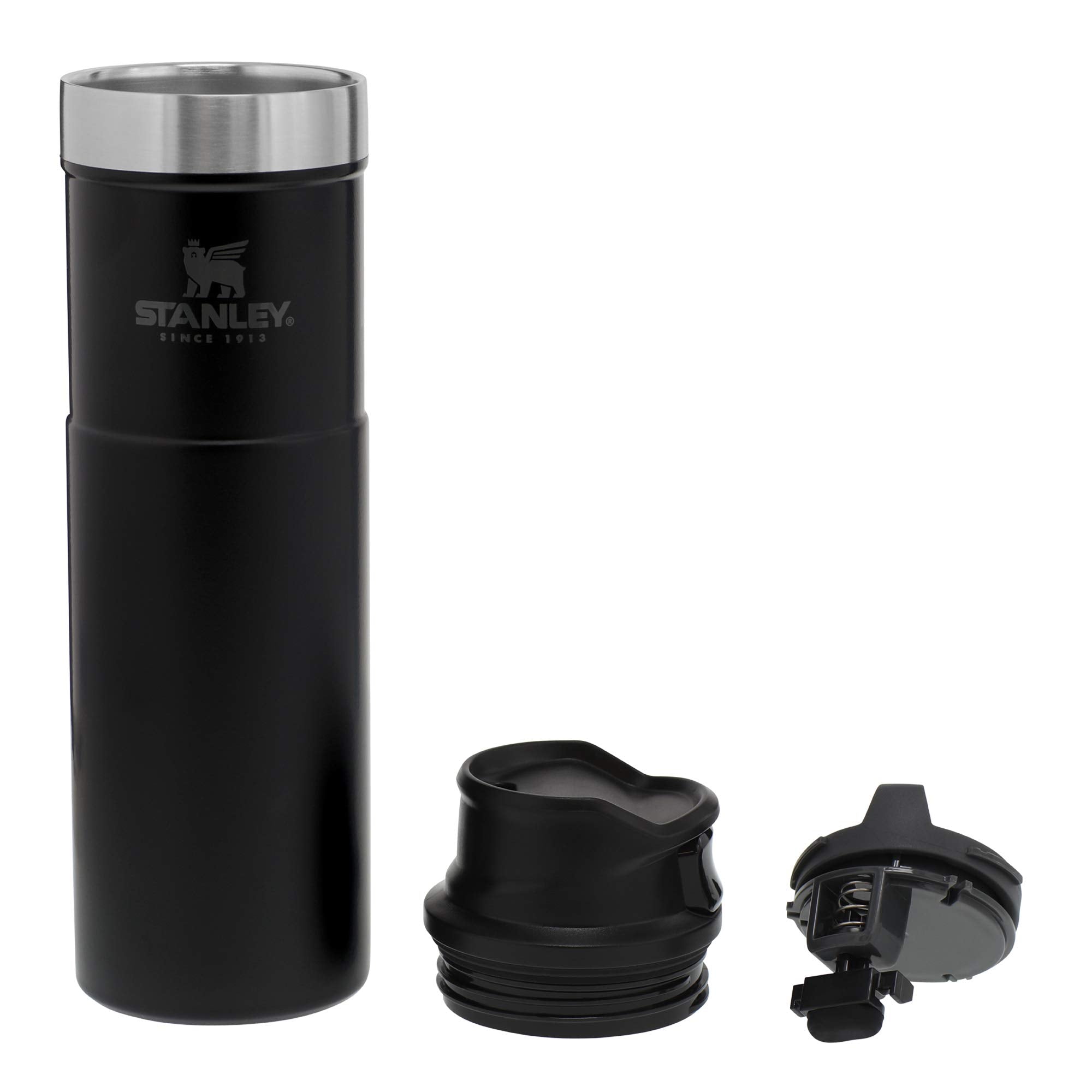 Stanley, Mug Travel Trigger-Action Matte Black Classic 20 Ounce