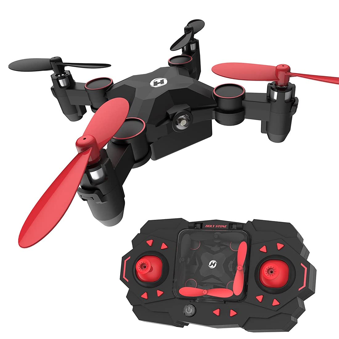 Holy Stone HS190 Drone for Kids, Mini Drone with One-Key Takeoff/Landing, 3D Flips, 3 Speeds and Auto Hovering, Gifts Toys for Boys and Girls, Red