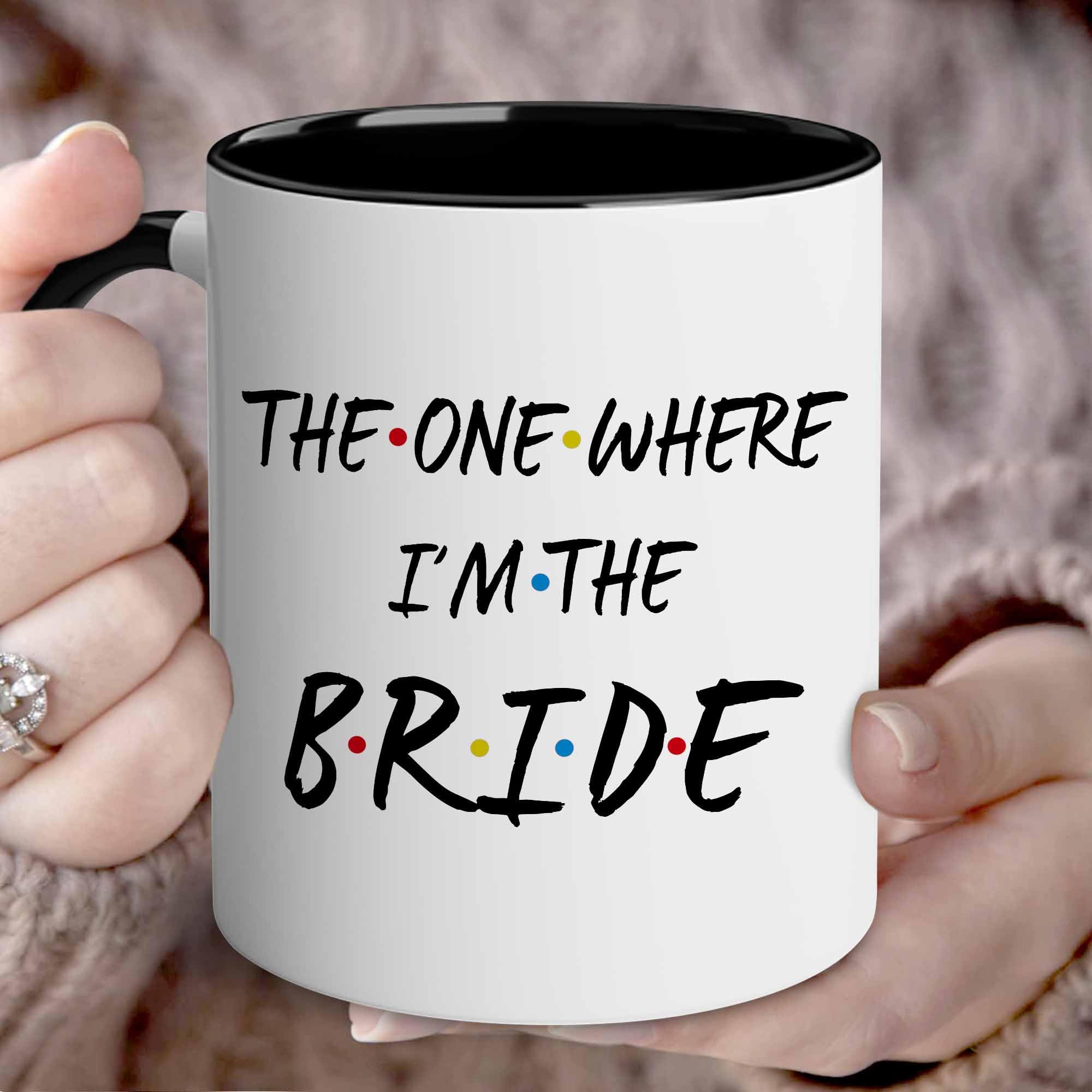 VUNVUT86 Christmas Gift For Wife - Bride To Be Gifts - Bride Mug - Bridal Shower Gift - Valentine, Mothers Day, Wedding, Engagement, Married Gifts For Mrs, Wifey, Mom, Her, Women 11OZ