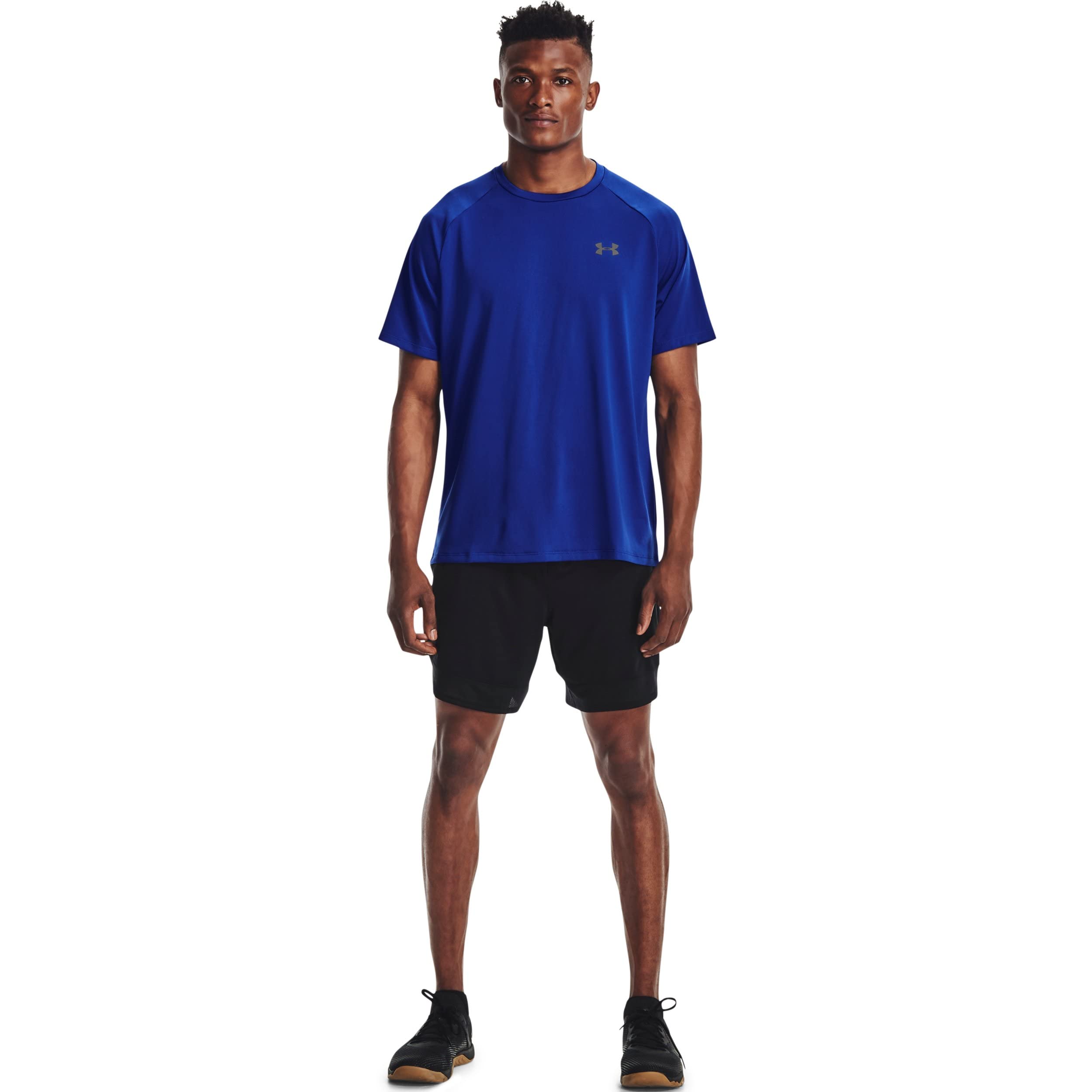 Under Armour Men's Tech 2.0 Short-Sleeve T-Shirt , Royal (400)/Graphite, Medium