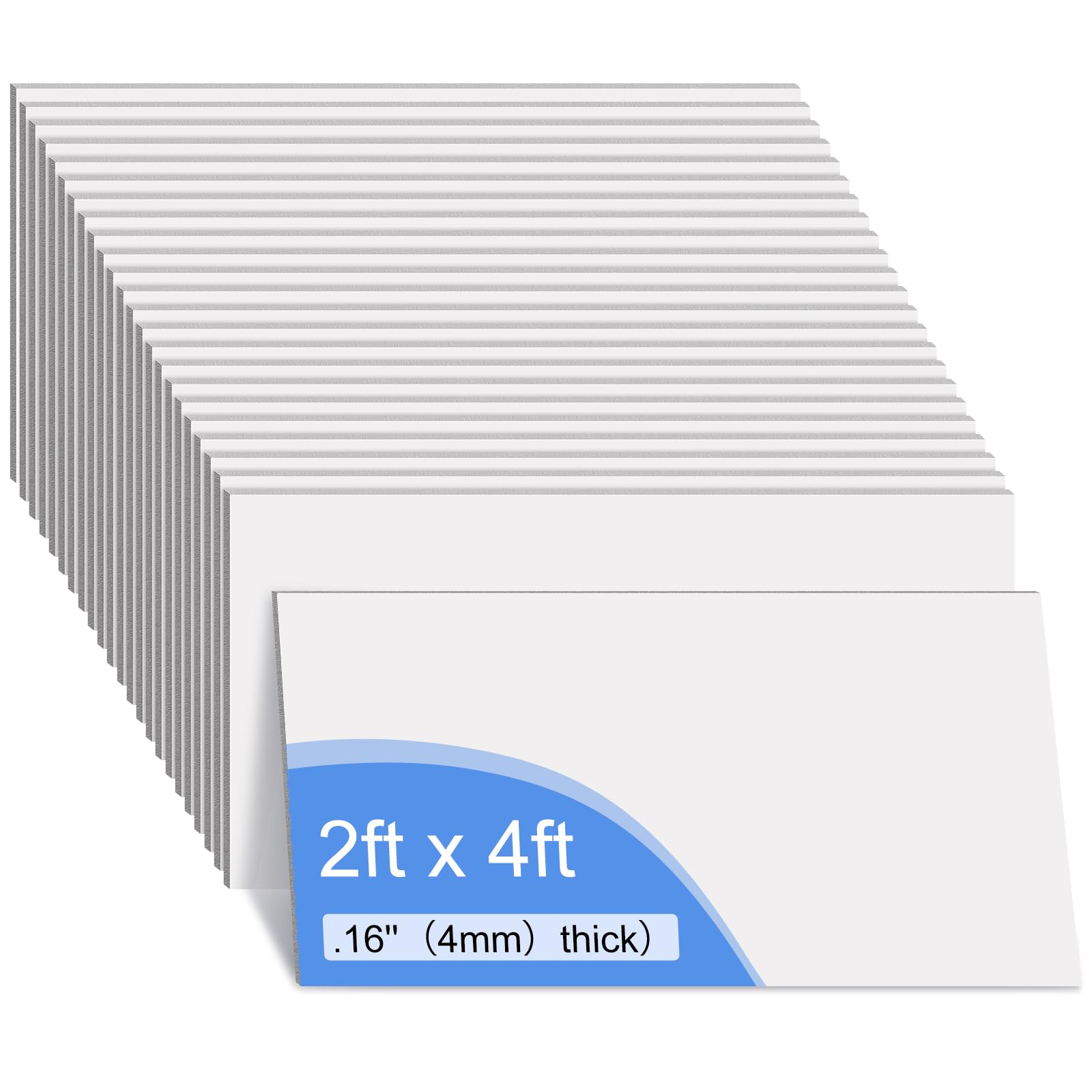 Sasylvia 12 Pcs White Drop Ceiling Tile Smooth Drop Ceiling Tile Drop in Installation Waterproof Washable and Fire Rated Ceiling Panel PVC Ceiling Tiles to Keep Away Breakage (12 Pcs,4 x 2 ft)