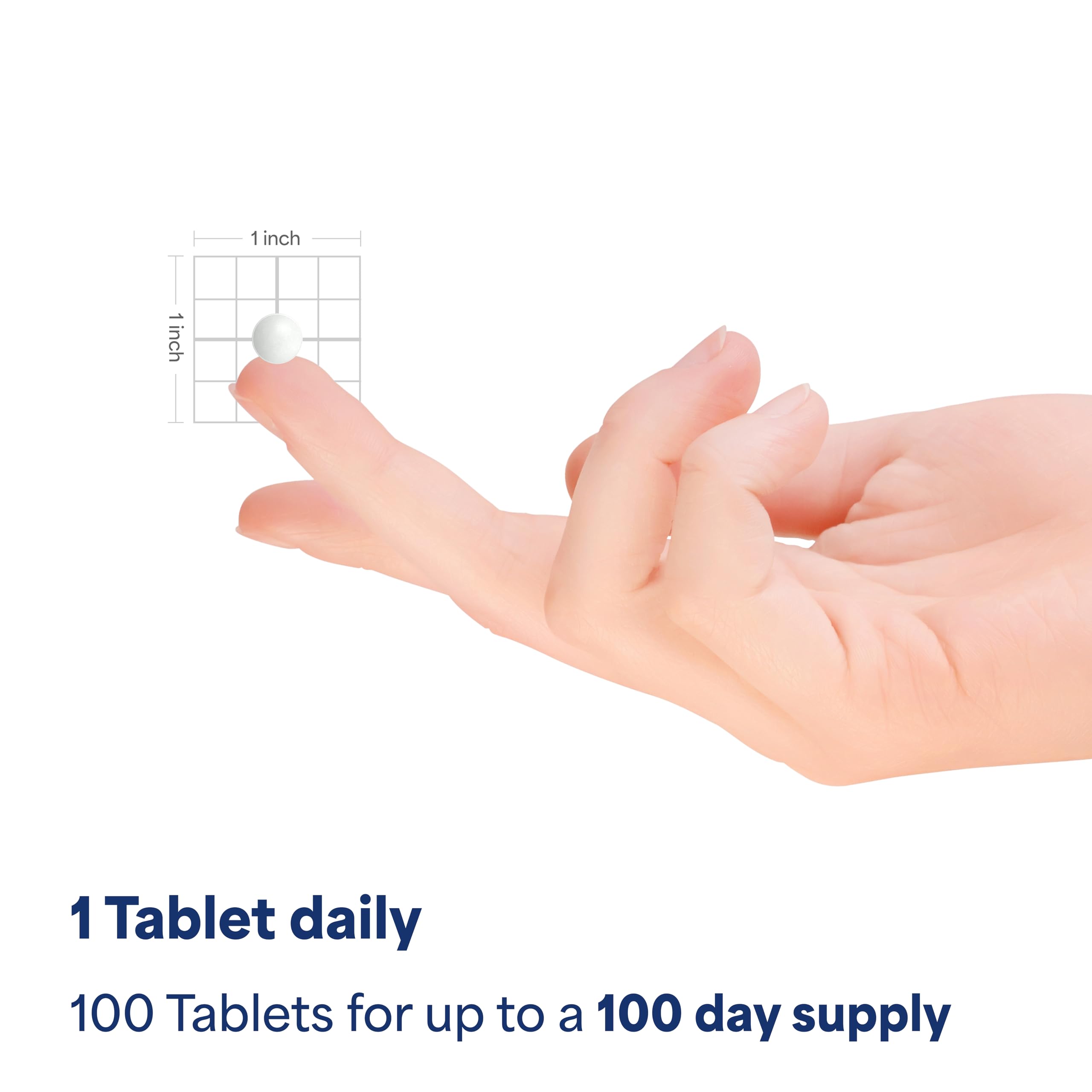 Puritan's Pride Premium Vitamin K 100mcg, Dietary Supplement for Bone, Joint, and Blood Clotting Health Support, 100 Day Supply, 100 Tablets