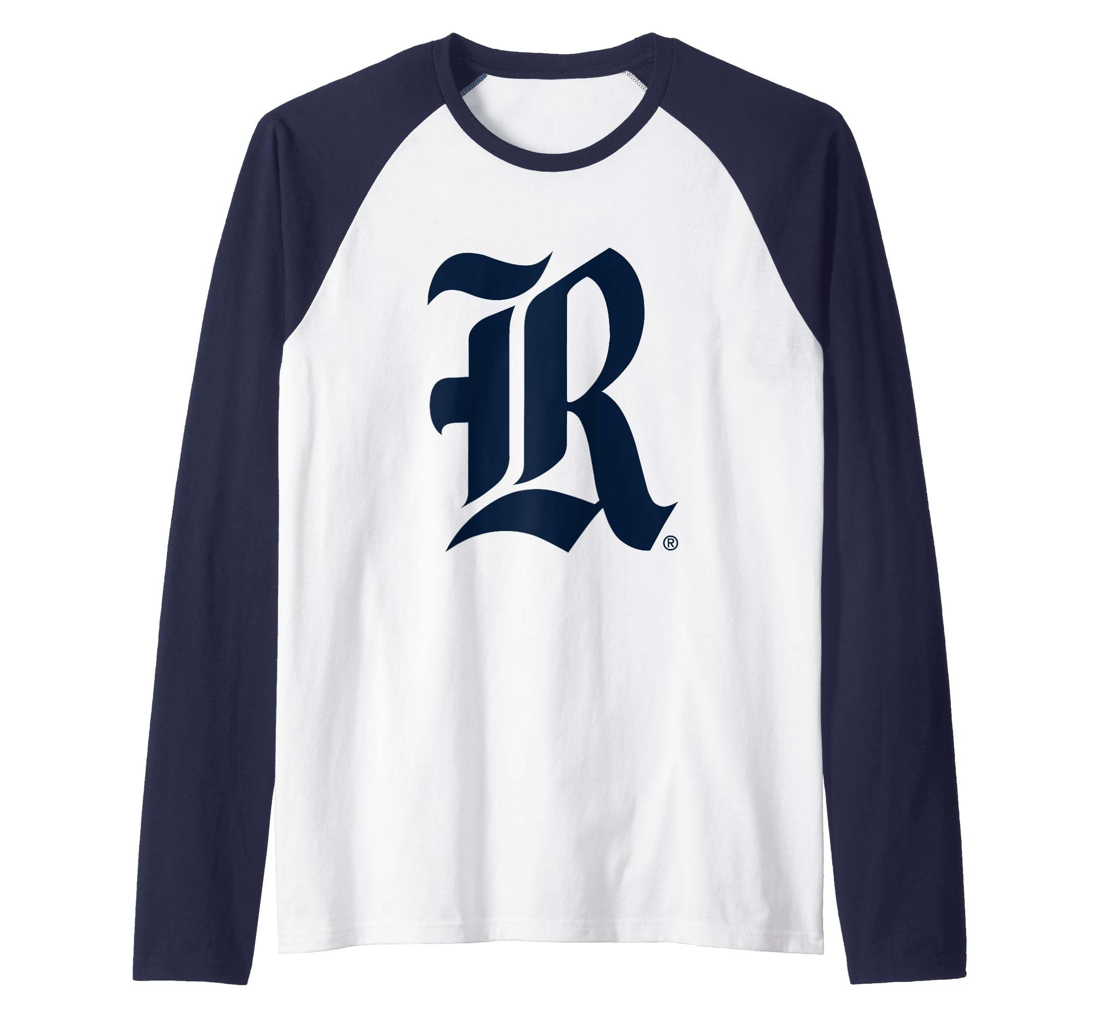 Rice Owls Icon Officially Licensed Raglan Baseball Tee