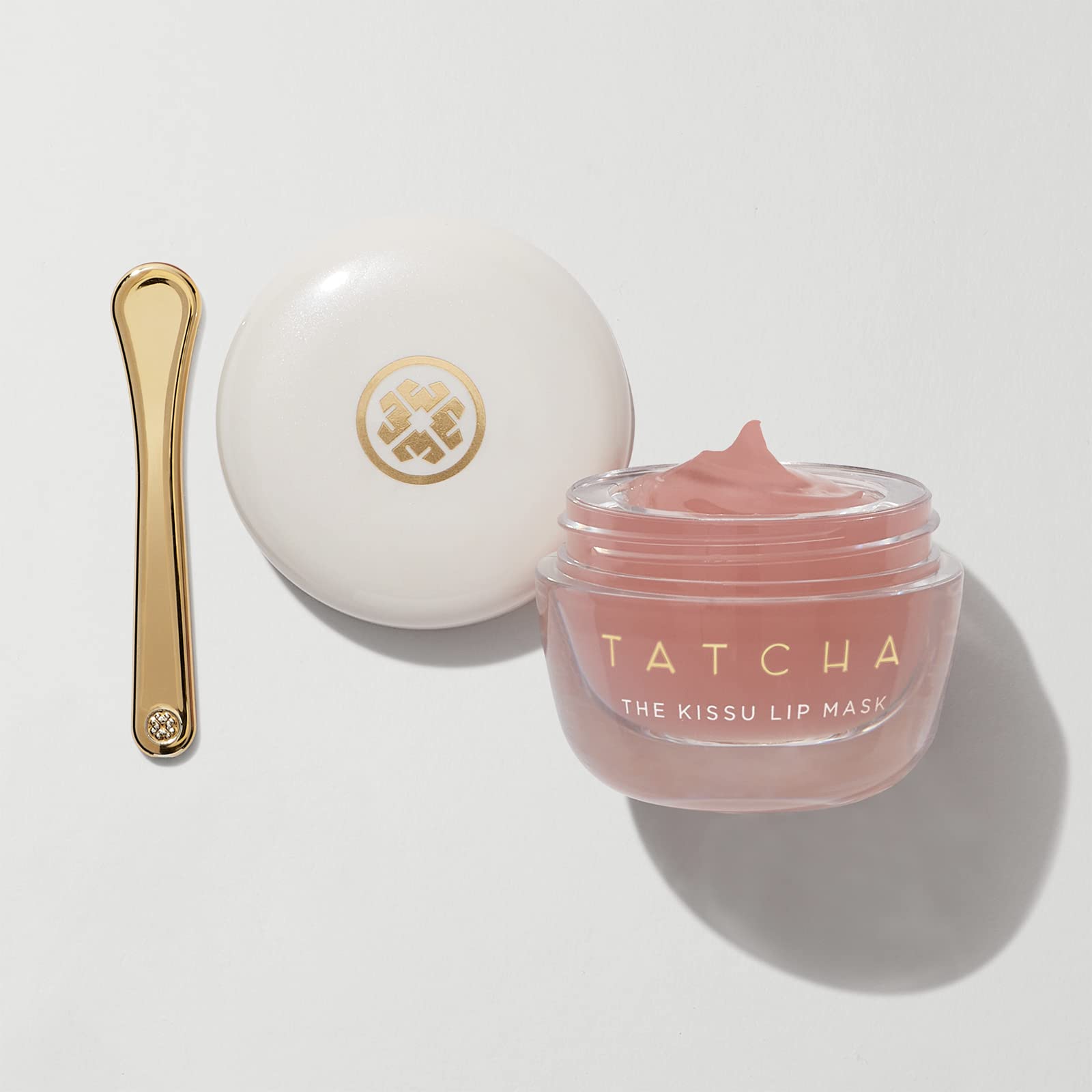 Tatcha Kissu Lip Mask | Overnight Lip Mask, Visibly Plumps and Softens for Lush Lips, 9.0 G | 0.32 oz