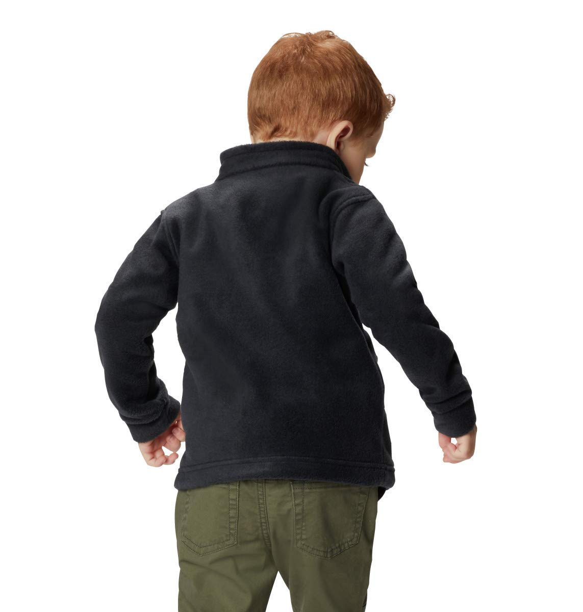 Columbia Youth Boys Steens Mt II Fleece, Black, Medium
