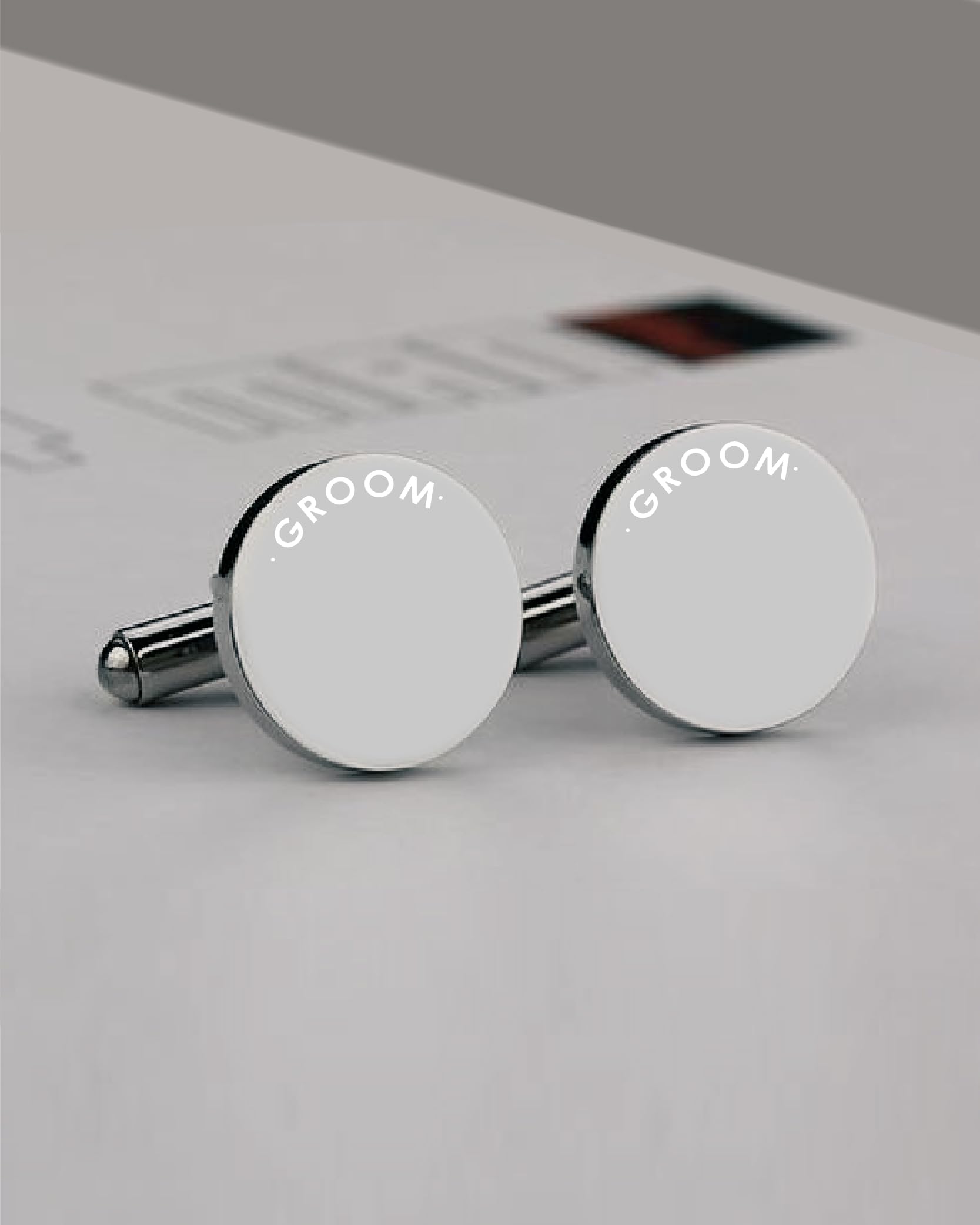 GroomBrideGifts Cuff Links Mens Groom Wedding Gifts CuffLinks.