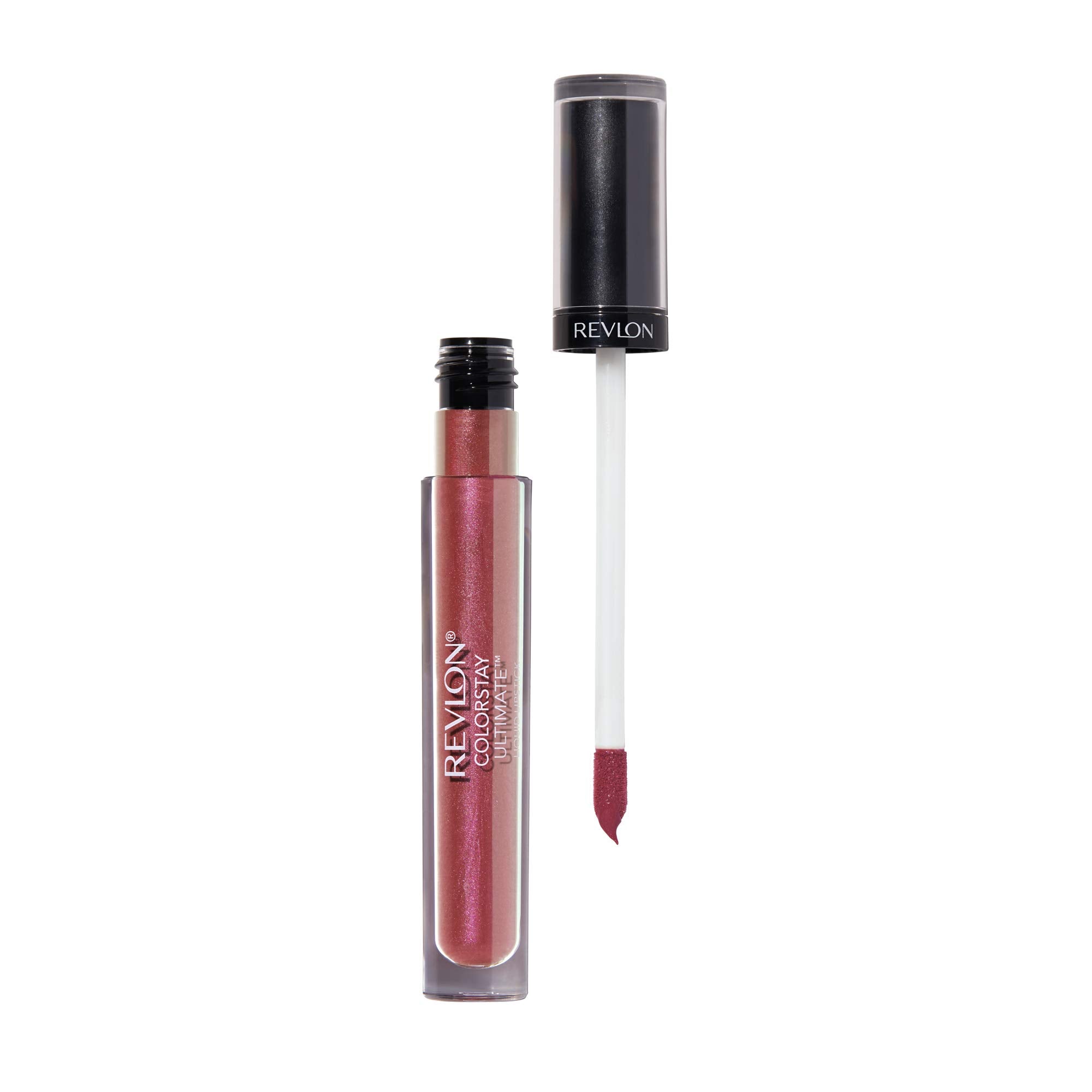 Revlon Liquid Lipstick, Face Makeup, ColorStay Ultimate, Longwear Rich Lip Colors, Satin Finish, 030 Miracle Mauve, 0.07 Oz