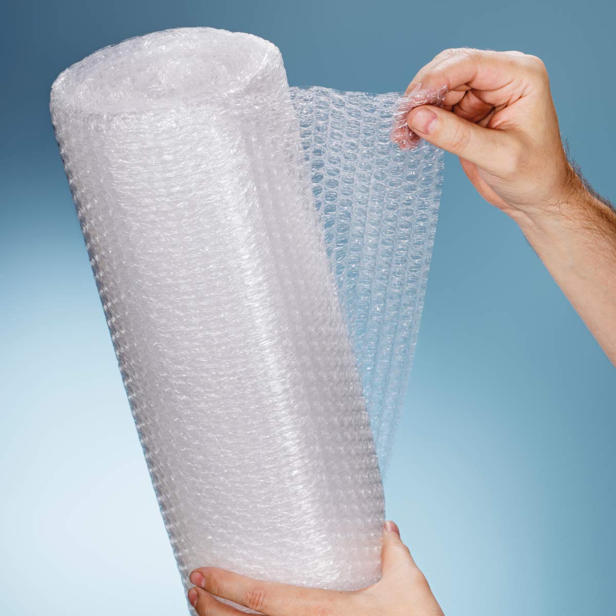 uBoxes Bubble Roll 12" Wide x 24 ft Small Wrap 3/16" Perf Every 12"