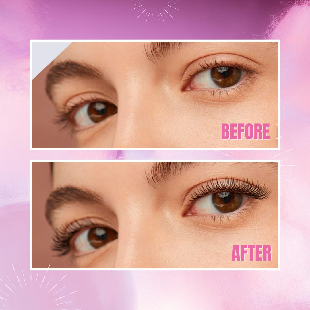 Two Pack: Secret Xpress Control 4D Silk Fiber Lash Mascara, Lengthening and Thick, Long Lasting, Waterproof & Smudge-Proof, All Day Exquisitely Full, Long, Thick, Smudge-Proof Eyelashes