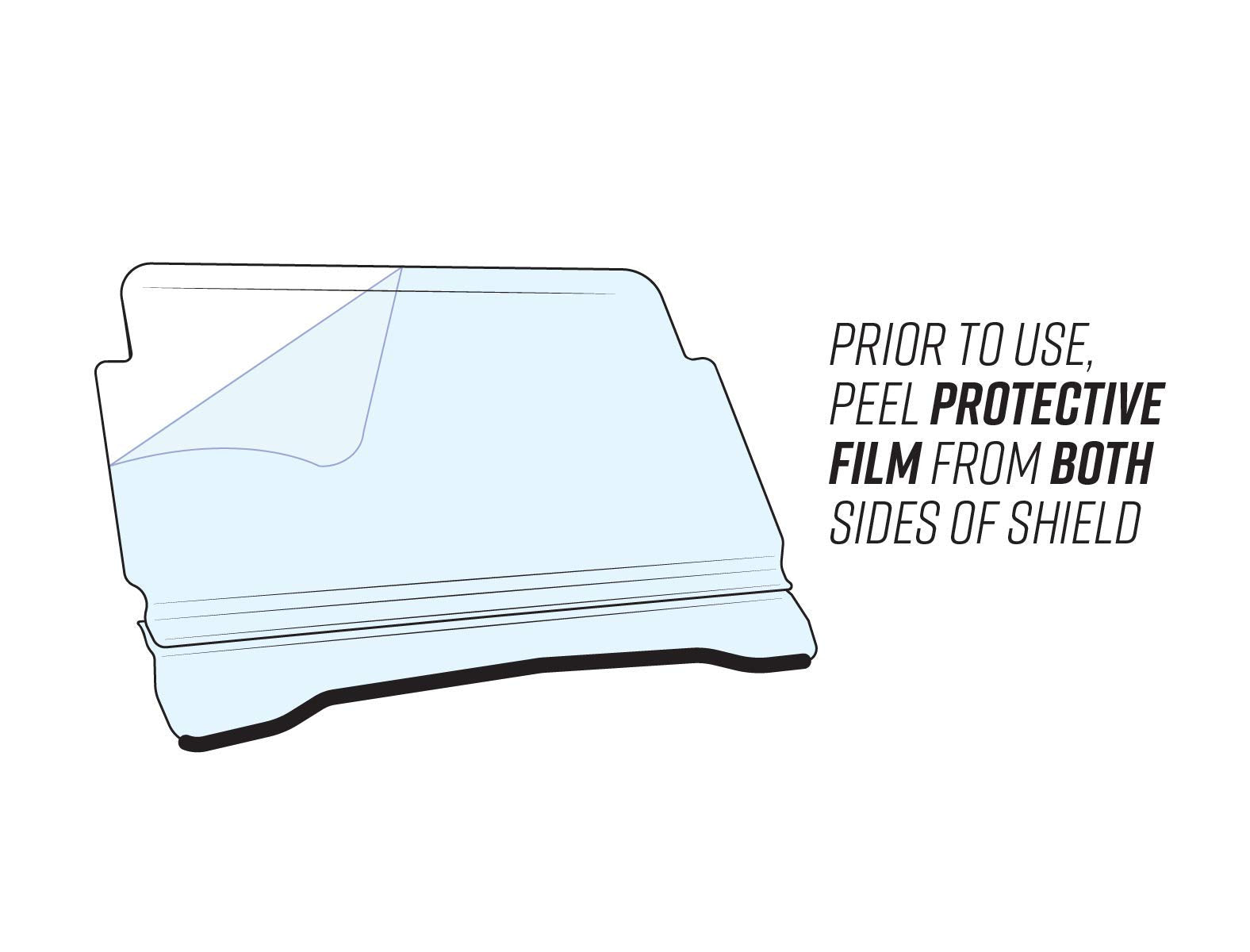 SuperATV Scratch Resistant Flip Windshield for CFMOTO ZForce 500, 800 Trail & EX, 1000 2014-2022, 1/4" Hard Coated Polycarbonate, Comes Preassembled, Can be Closed, Vented, or Fully Open, USA Made