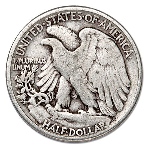 1941-1945 Liberty Walking Half Dollar 5 Coin Set AG About Good 90% Silver 50c