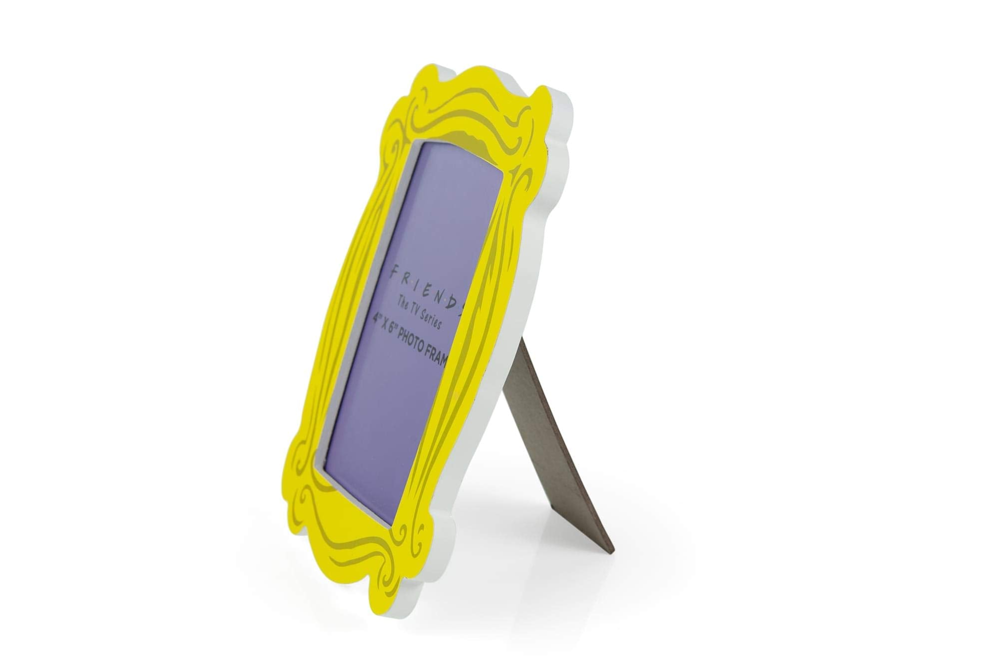 Silver Buffalo Friends Photo Picture Frame, Yellow, 4 x 6 Inches