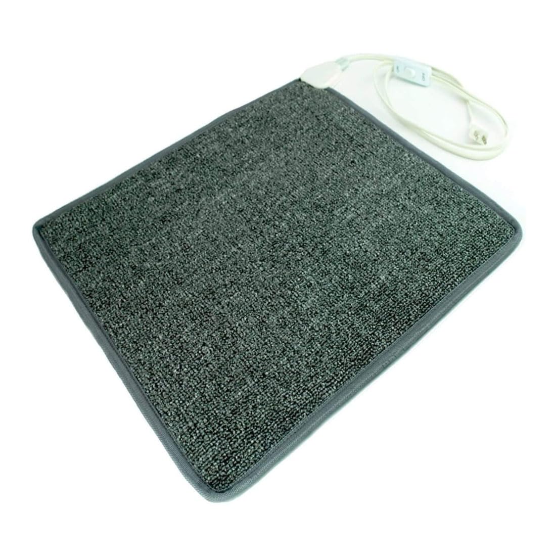 Cozy Products Cozy Toes Carpeted Foot Warming Heater Mat, 70-Watt Heated Warming Pad for Under Desk and More