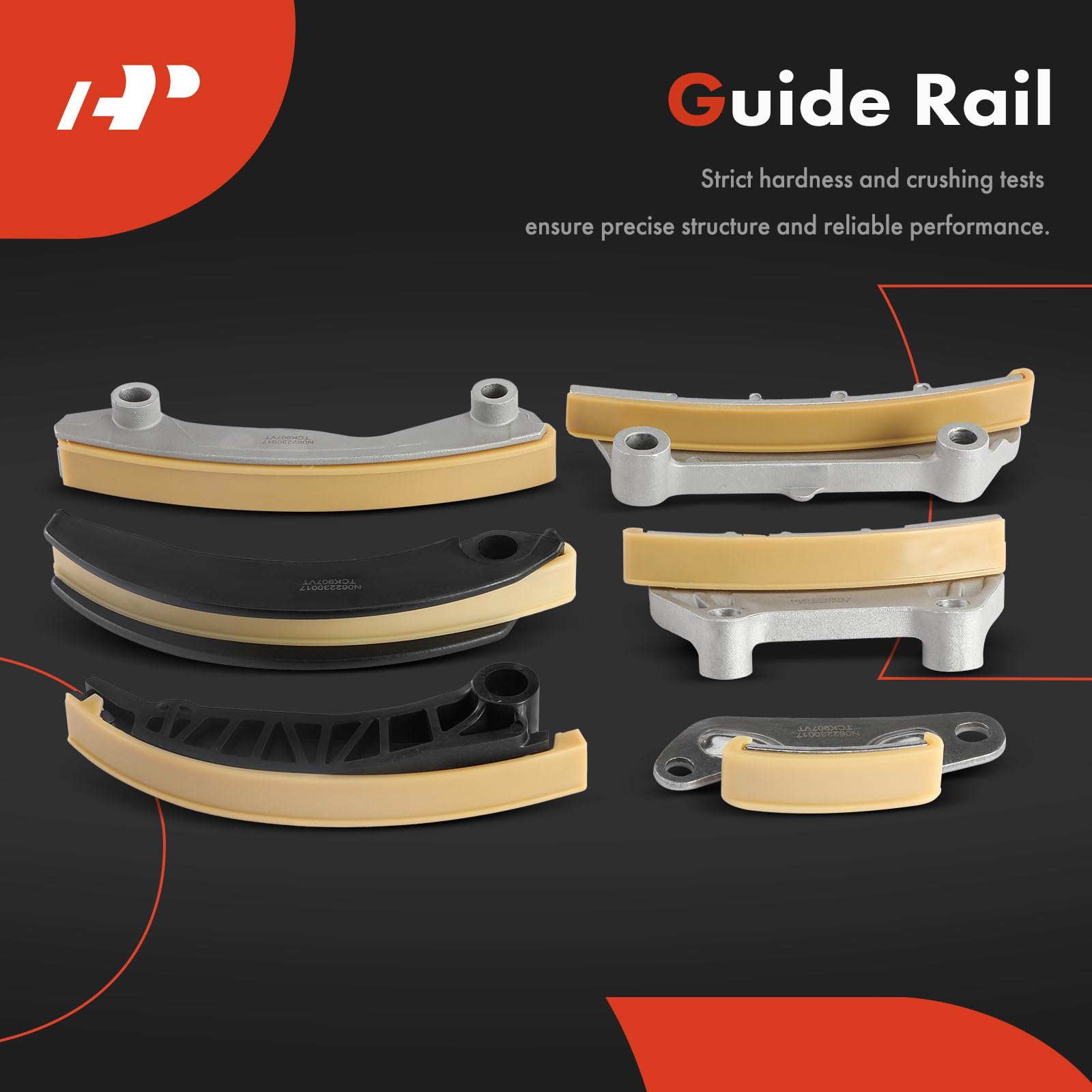 A-Premium Engine Timing Chain Kit W/VVT Sprocket [fits DOHC, V6 3.0L 3.2L 3.6L] Compatible with Chevy & GMC & Pontiac & Saab & Saturn & Suzuki & Buick & Cadillac, fits Equinox, Canyon, G6, XTS & More