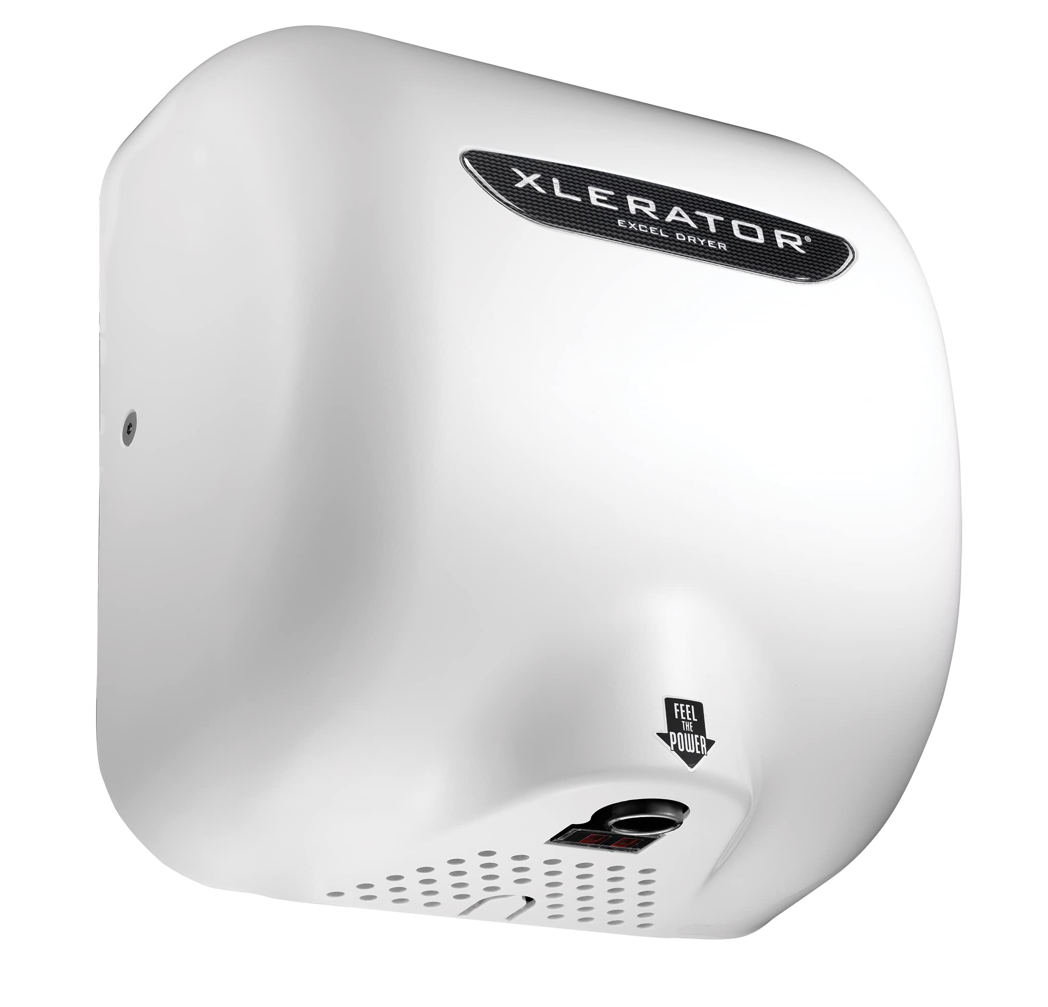 XLERATOR XL-BW-1.1N-110-120V 12.5 Amps 120V White Thermoset (Bmc) Hand Dryer, 12.68" x 11.75" x 6.68"