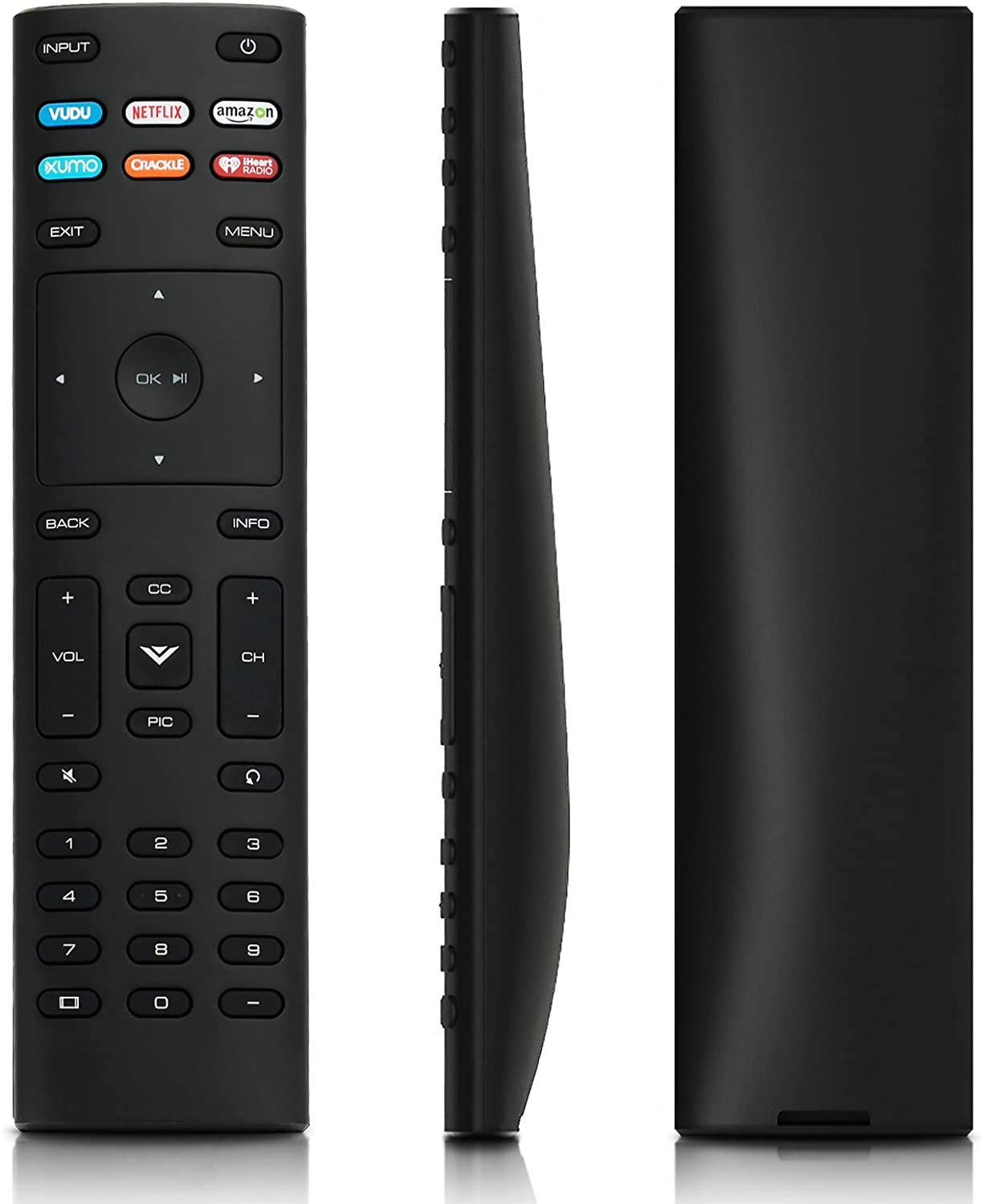 Universal XRT136 Remote Control Works for All Vizio Smart TV D24f-F1 D43f-F1 D50f-F1 E43-E2 E60-E3 E75-E1 M65-E0 M75-E1 P55-E1 P65-E1 P75-E1 and More