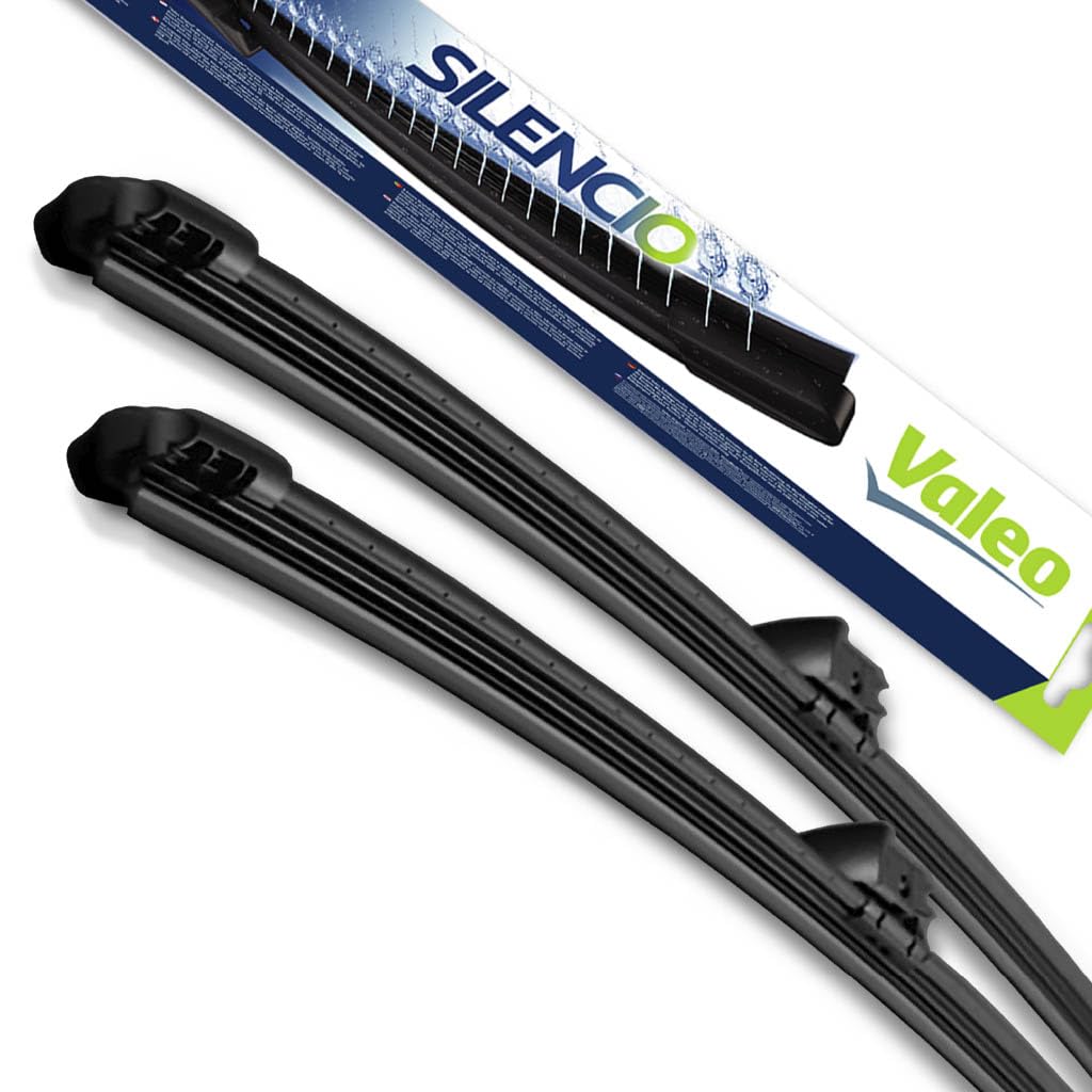 Valeo 178506 Silencio Visioblade Windshield Wiper Blade Set Compatible with Select Mercedes-Benz W222 and V222 Models, Heated 25/23 inch Pack of 2 Premium OEM Wipers, Replacement Windshield Wipers