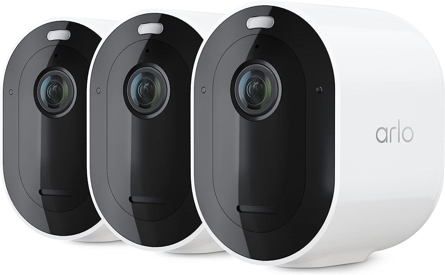 Arlo Pro 5S 2K Spotlight Camera - Wireless Home Security Camera with Spotlight, Color Night Vision, Dual-Band Wi-Fi & 2-Way Audio - White, 1 Pack, VMC4060P