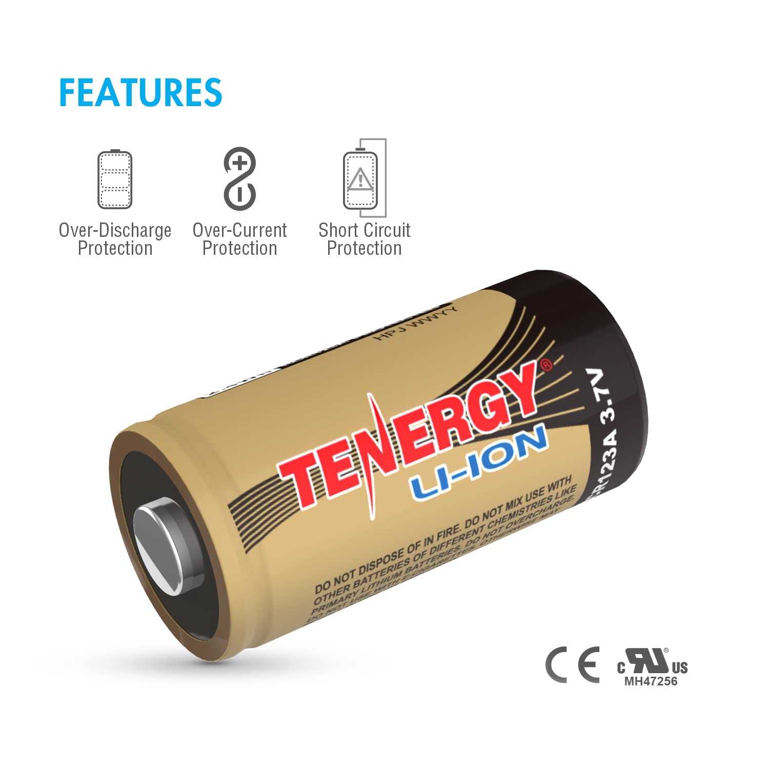 Tenergy 12 Pack Batteries Compatible with Arlo Wireless Cameras Certified Works with Arlo