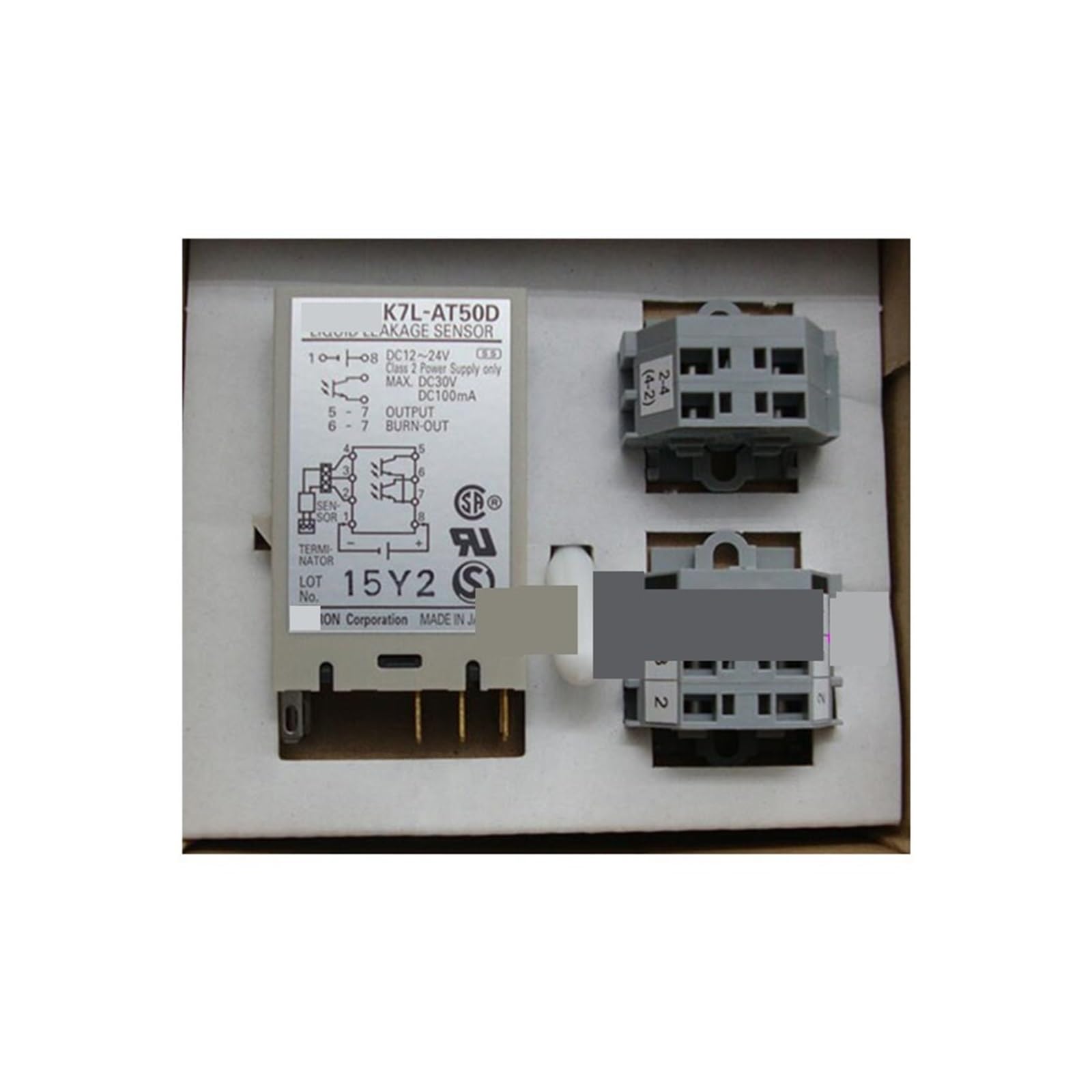 DC12-24V Liquid Leakage Sensor Relay K7L-AT50 K7L-AT50D(K7L-AT50D)