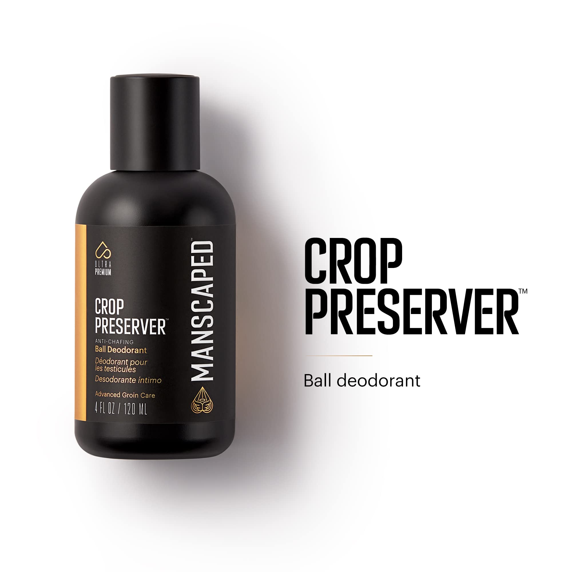 MANSCAPED® Perfect Package 4.0 Kit Contains: The Lawn Mower® 4.0 Electric Trimmer, Ball Deodorant, Body Wash, Performance Spray-on-Body Toner, Four Piece Luxury Nail Kit, Toiletry Bag, 3 Shaving Mats