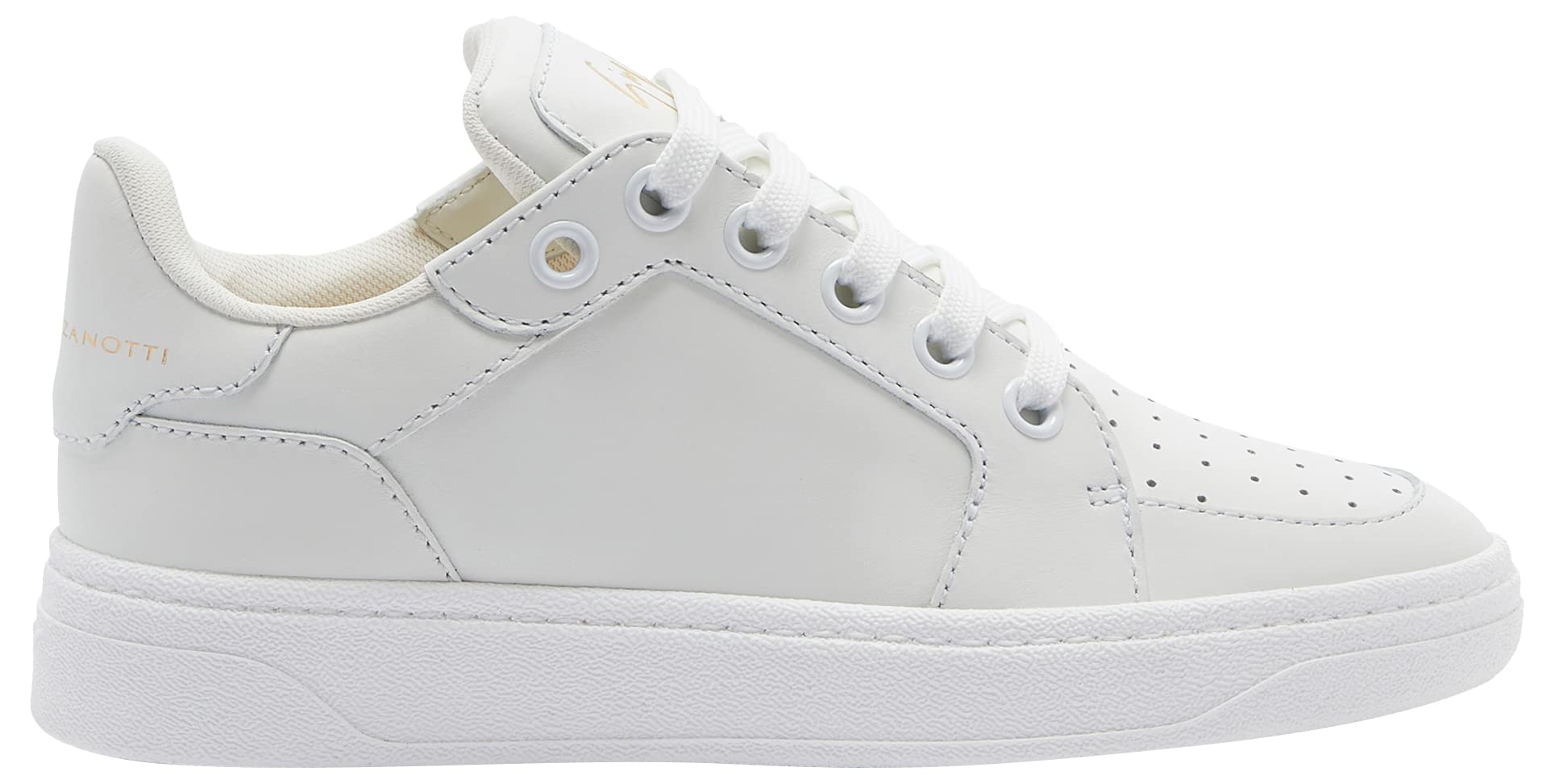 Giuseppe Zanotti, Gz94 Low-Top Sneakers Leather, 9, White