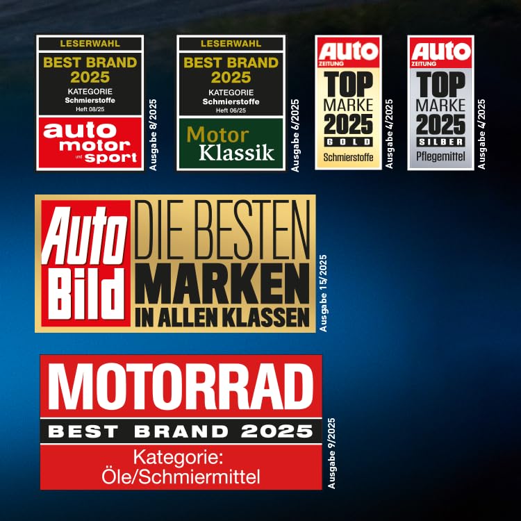 LIQUI MOLY Motorbike 4T SAE 15W-50 Street | 4 L | Motorcycle Fully synthetic engine oil | SKU: 20060