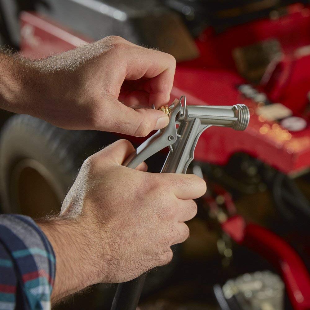 10 Pack - Gilmour Solid Metal Hose Spray Nozzle w/ Threaded Front - Garden Watering - 573TF