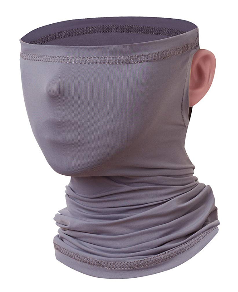 Unisex Face Mask Neck Gaiter Balaclava Scarf Ear Loops UV Protection Bandana Motorcycle Mask for Sport Outdoor